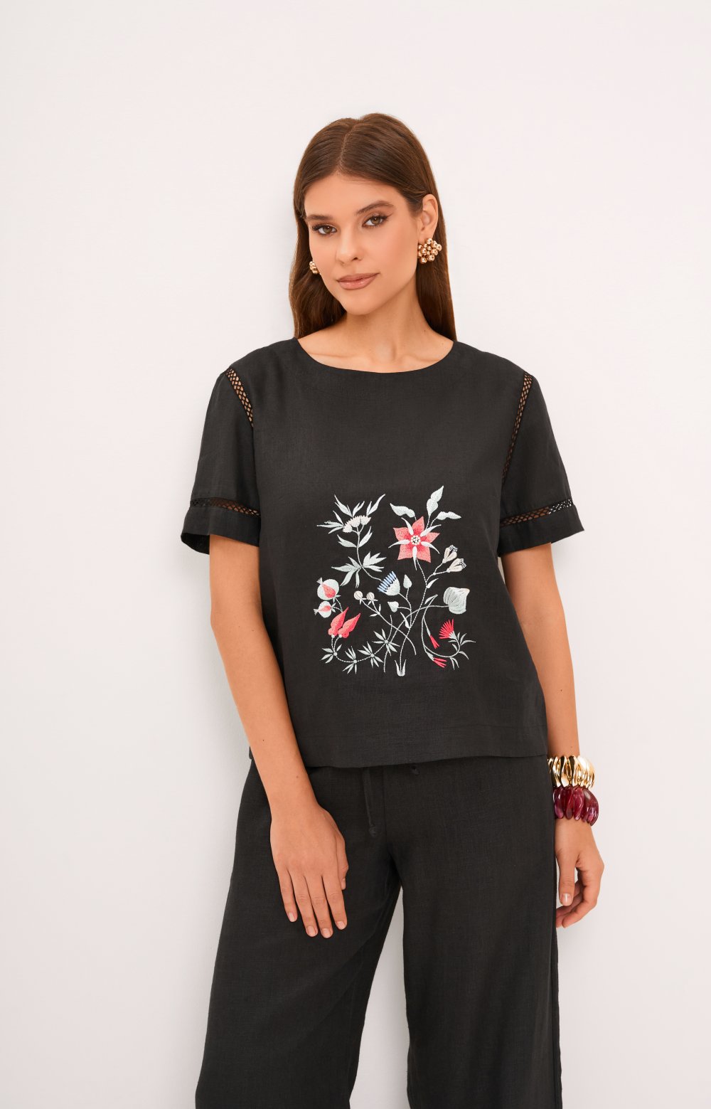 Блузка КЕРИ 05084C черный