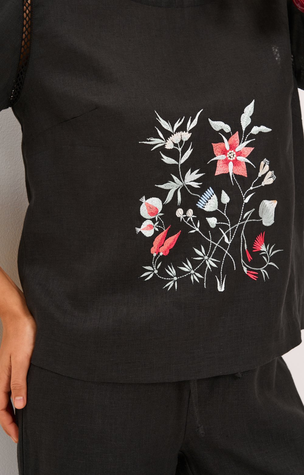 Блузка КЕРИ 05084C черный