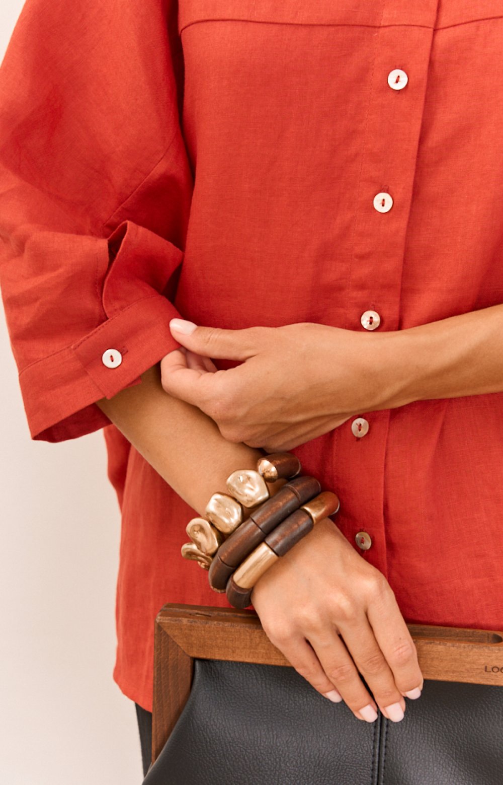 Блузка РЕДЖИНА 05498C терракотовый