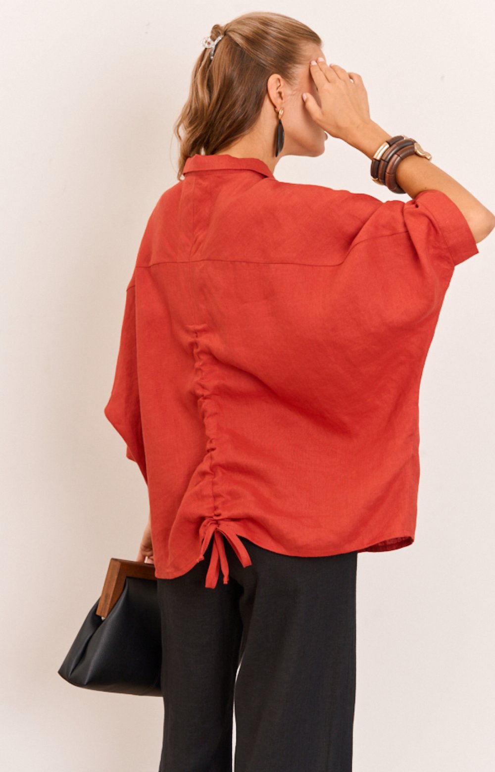 Блузка РЕДЖИНА 05498C терракотовый