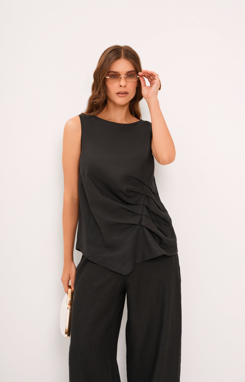 Блузка АЛЕРАНО 05518C черный