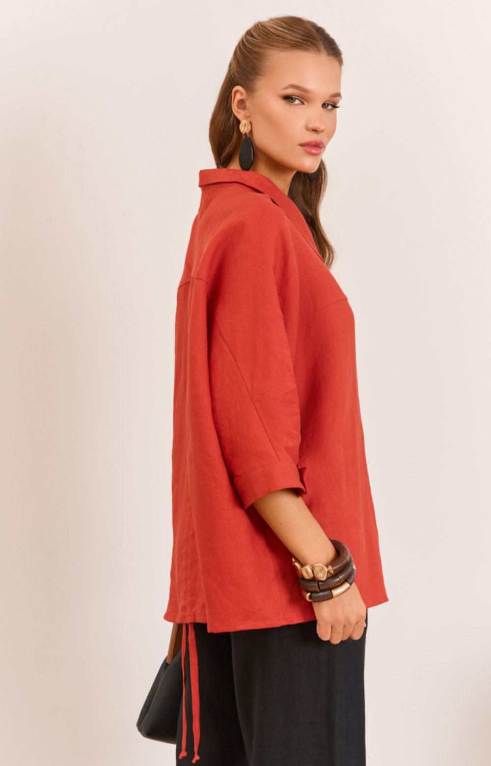 Блузка РЕДЖИНА 05498C терракотовый