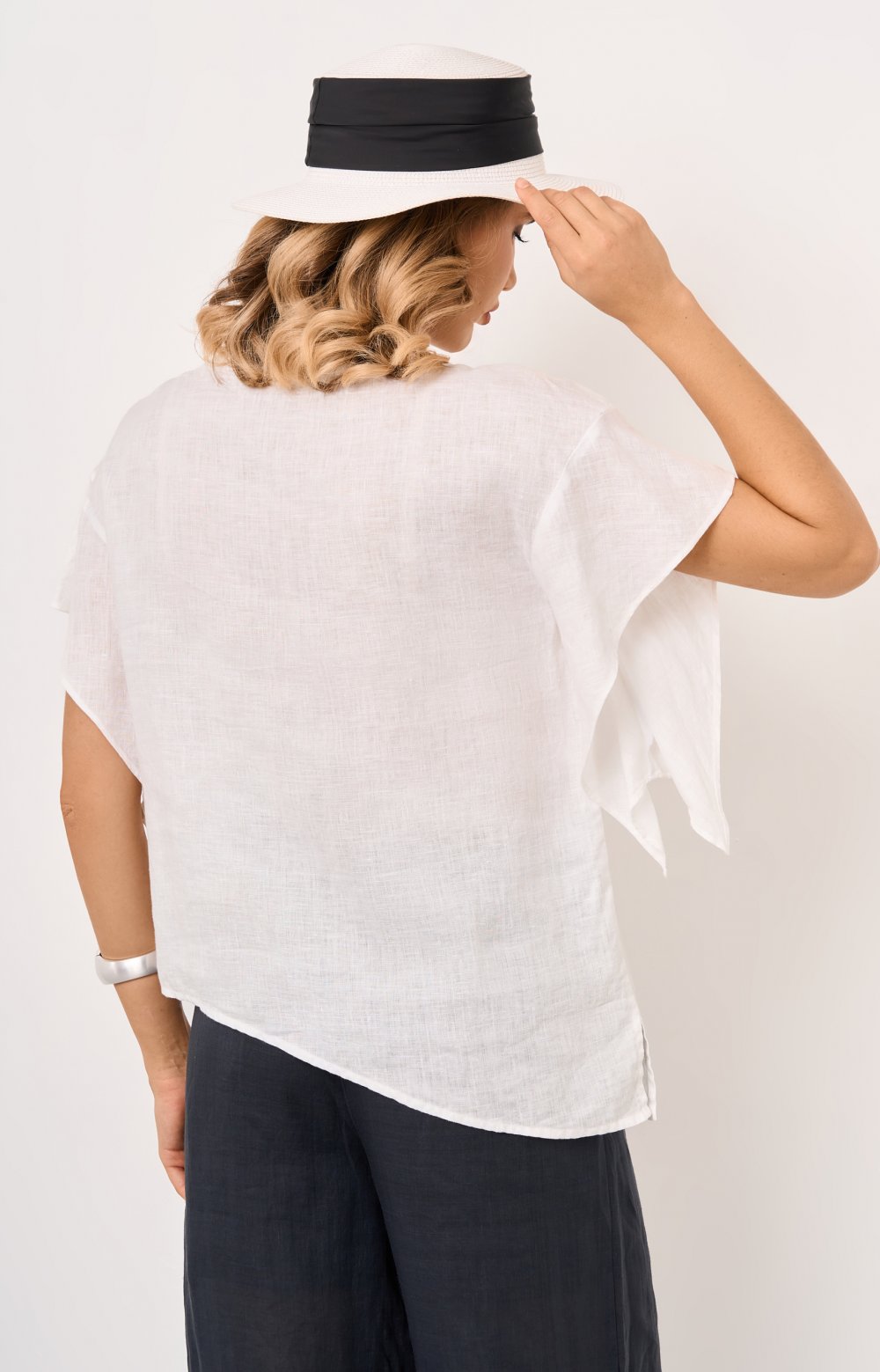 Блузка АЛЕКСИН 05526C белый