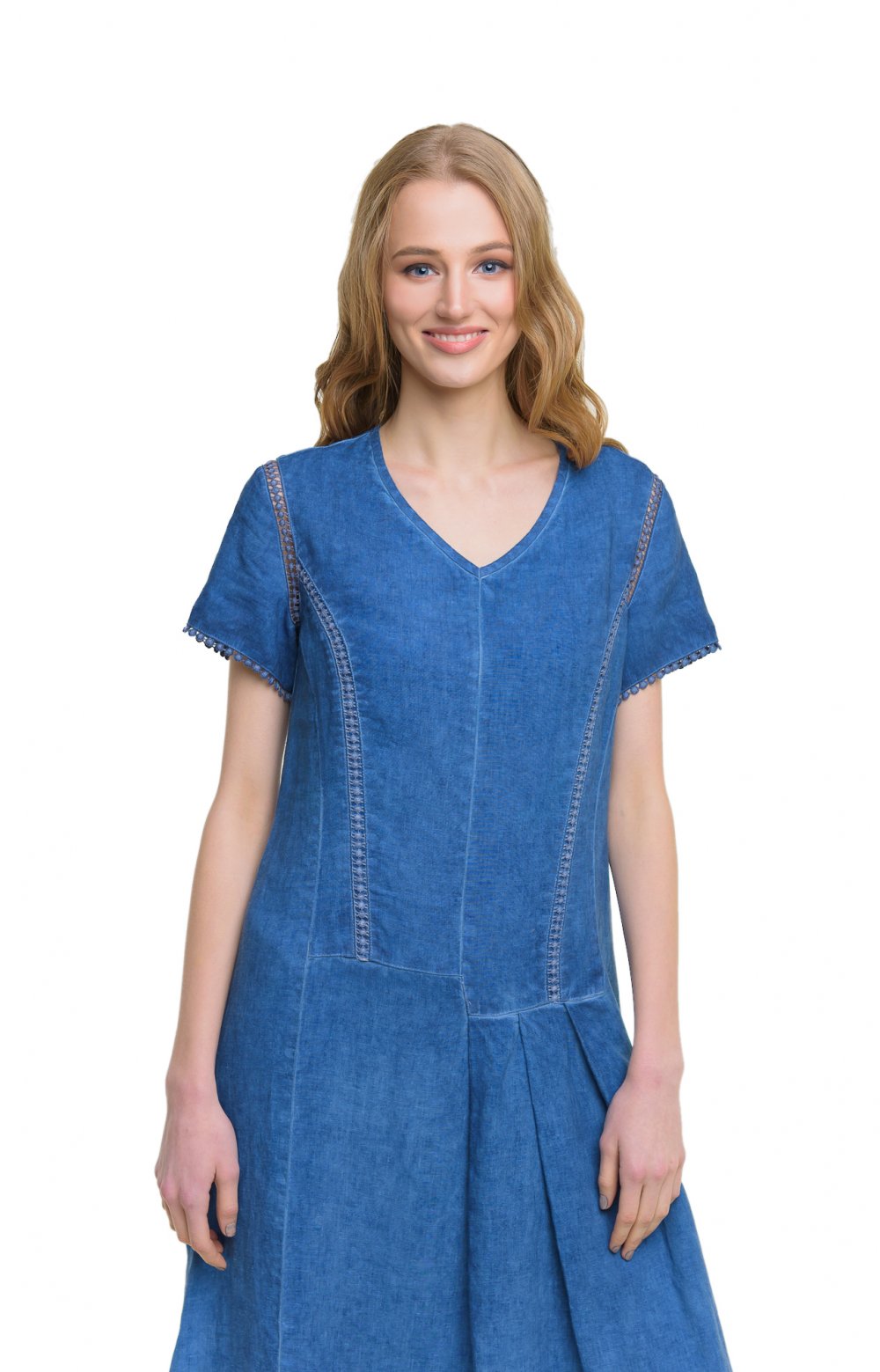 Платье КОМОРЕБИ 03058O синий