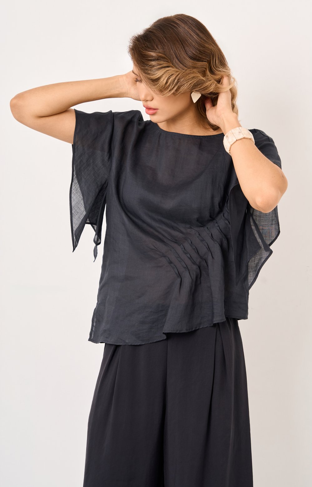 Блузка АЛЕКСИН 05526C черный