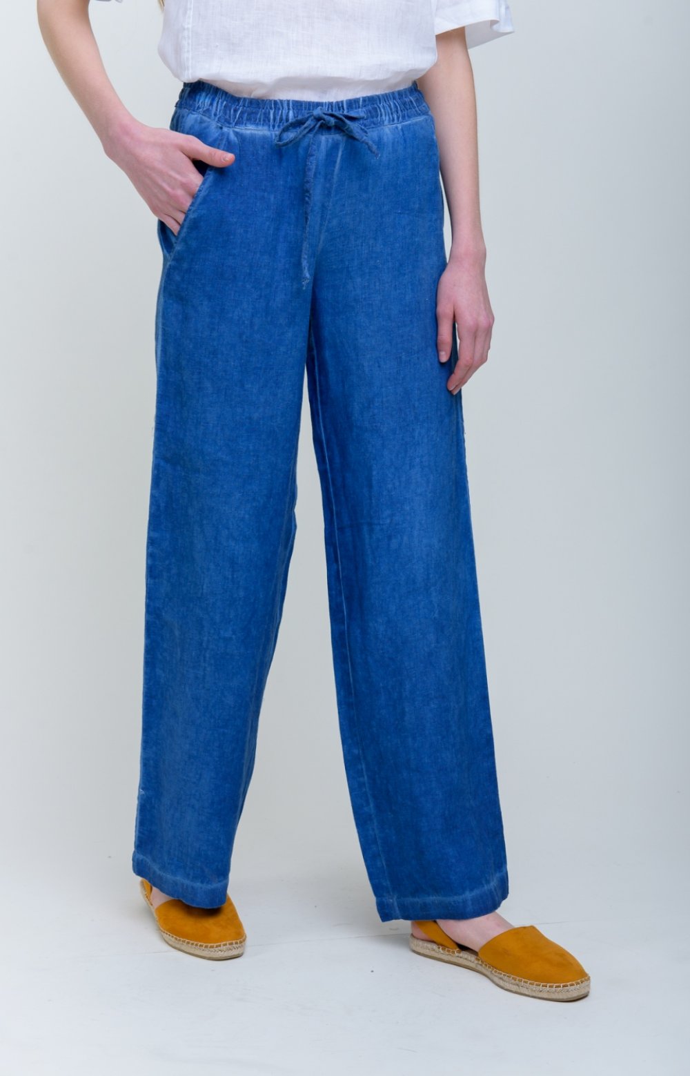 Брюки ЛИНО 01085O синий