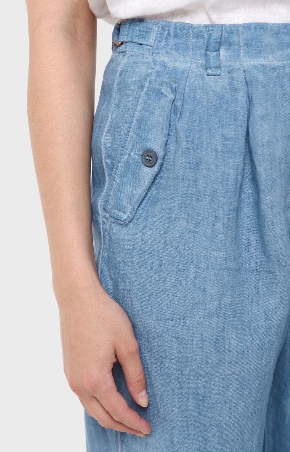 Брюки СОХО  01504T индиго