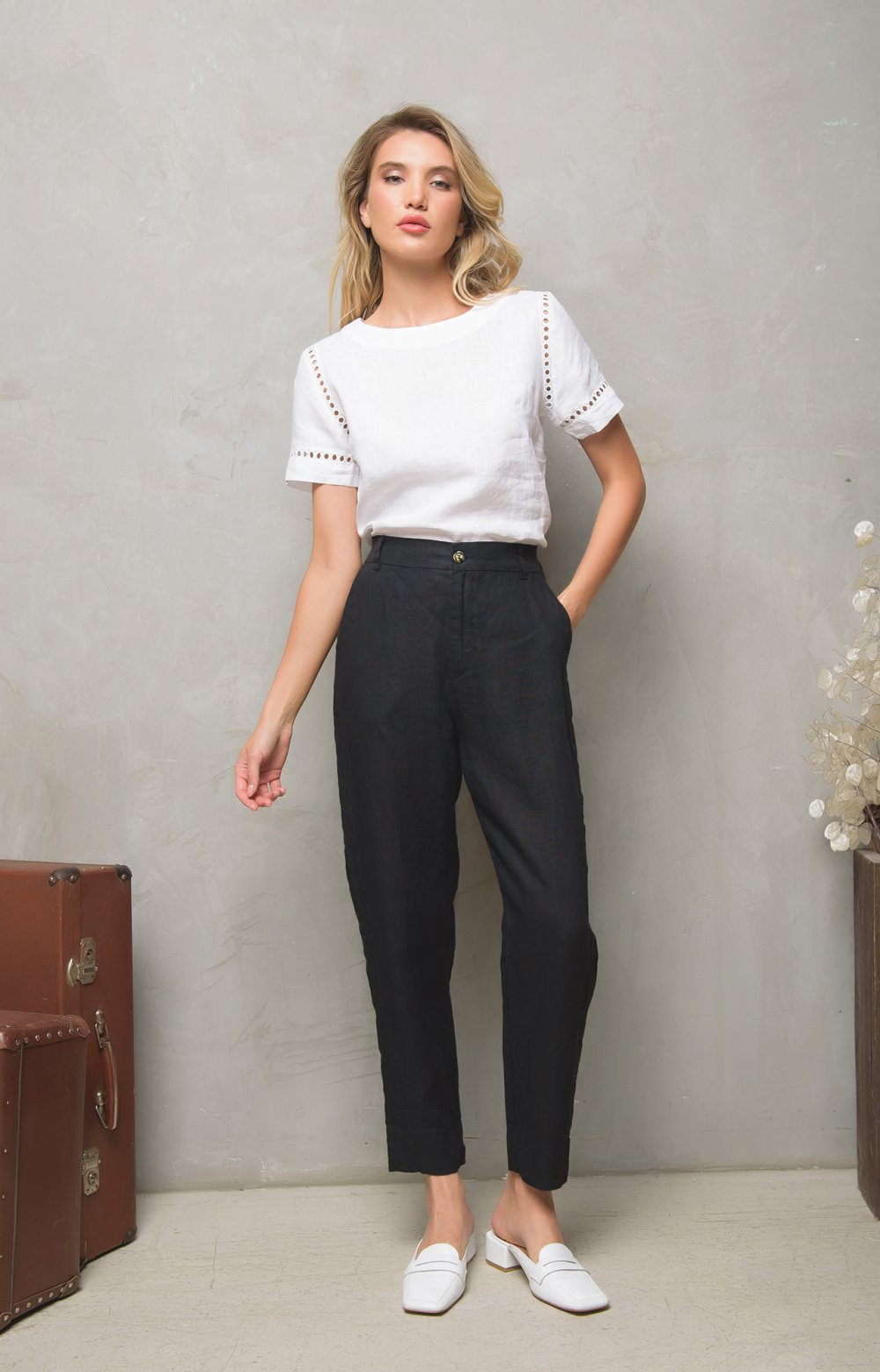 Брюки ЛИГИ 01020O черный