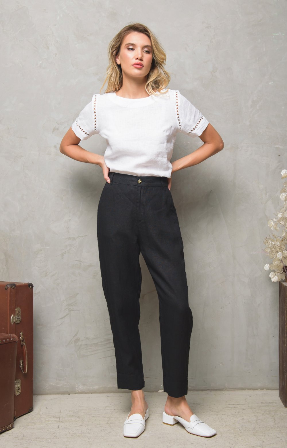 Брюки ЛИГИ 01020O черный