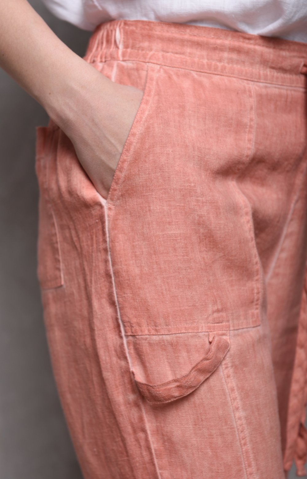 Брюки  ПИКАРОЛЬ 01671W терракотовый