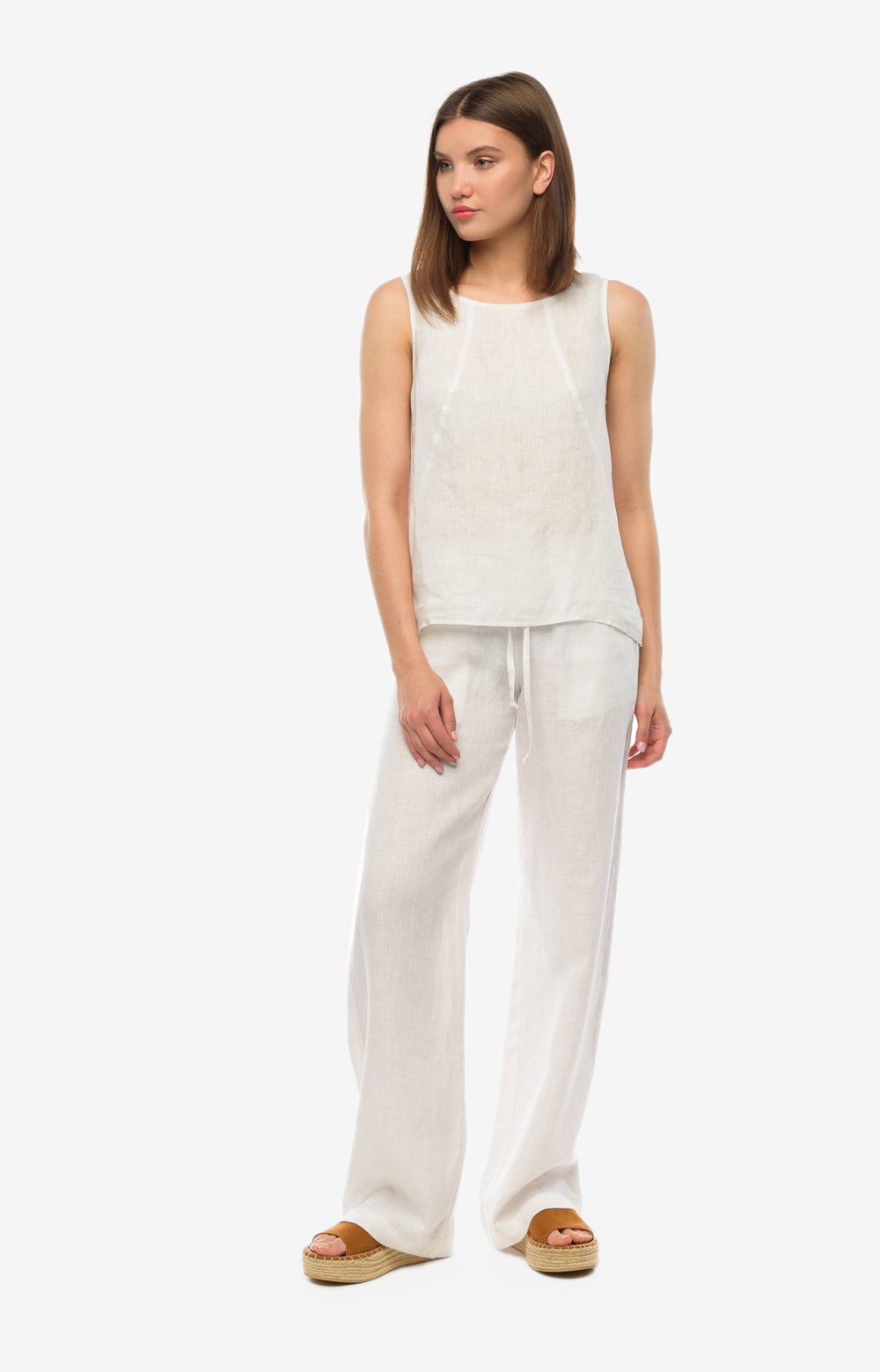 Брюки ЛИНО 01085O белый