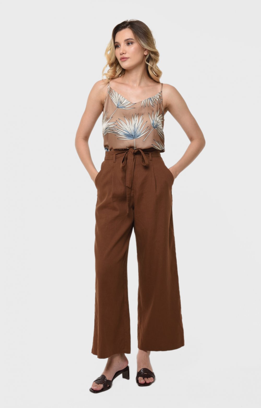 Брюки ТАХО 01700W коричневый