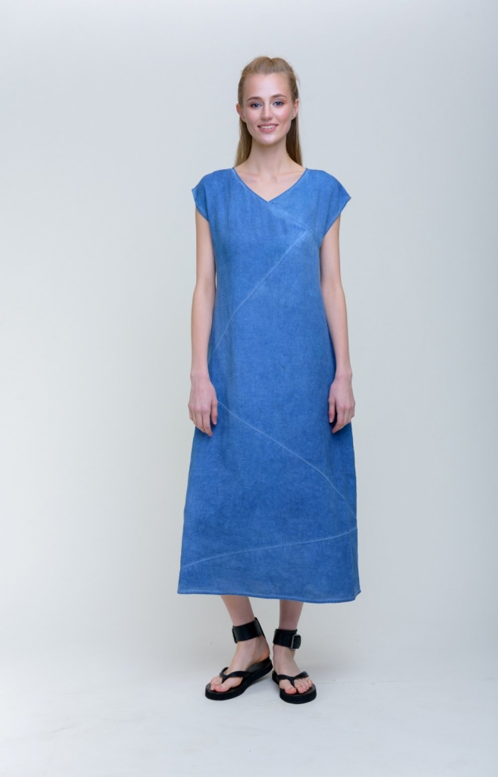 Платье МАВИ 03003O синий