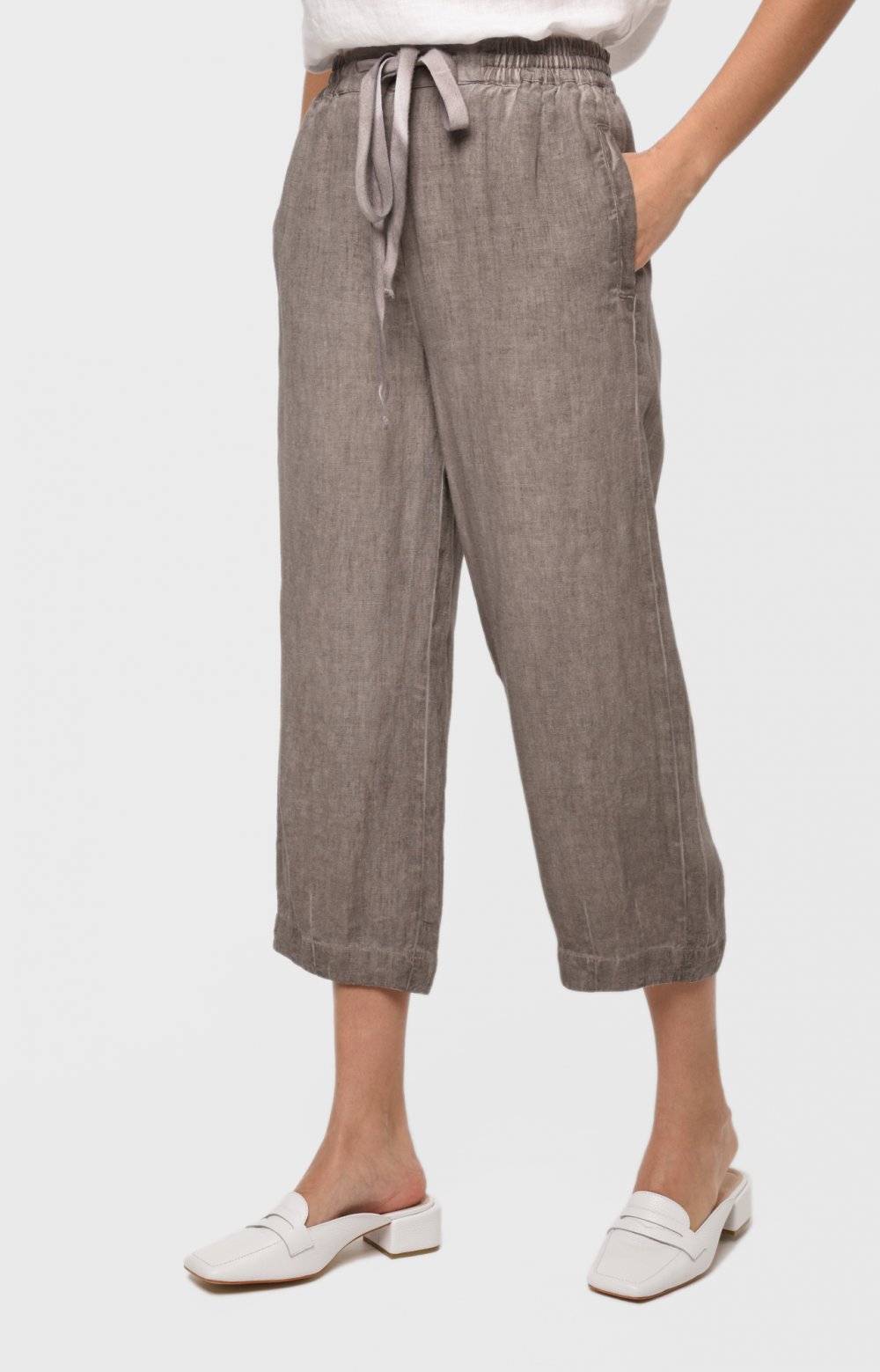 Брюки КИМБЕРЛИ 01453T серо-коричневый