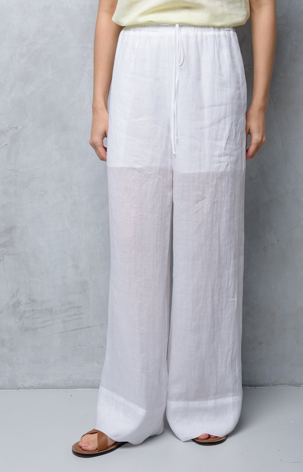 Брюки ЛЕОНОР 01188Y белый