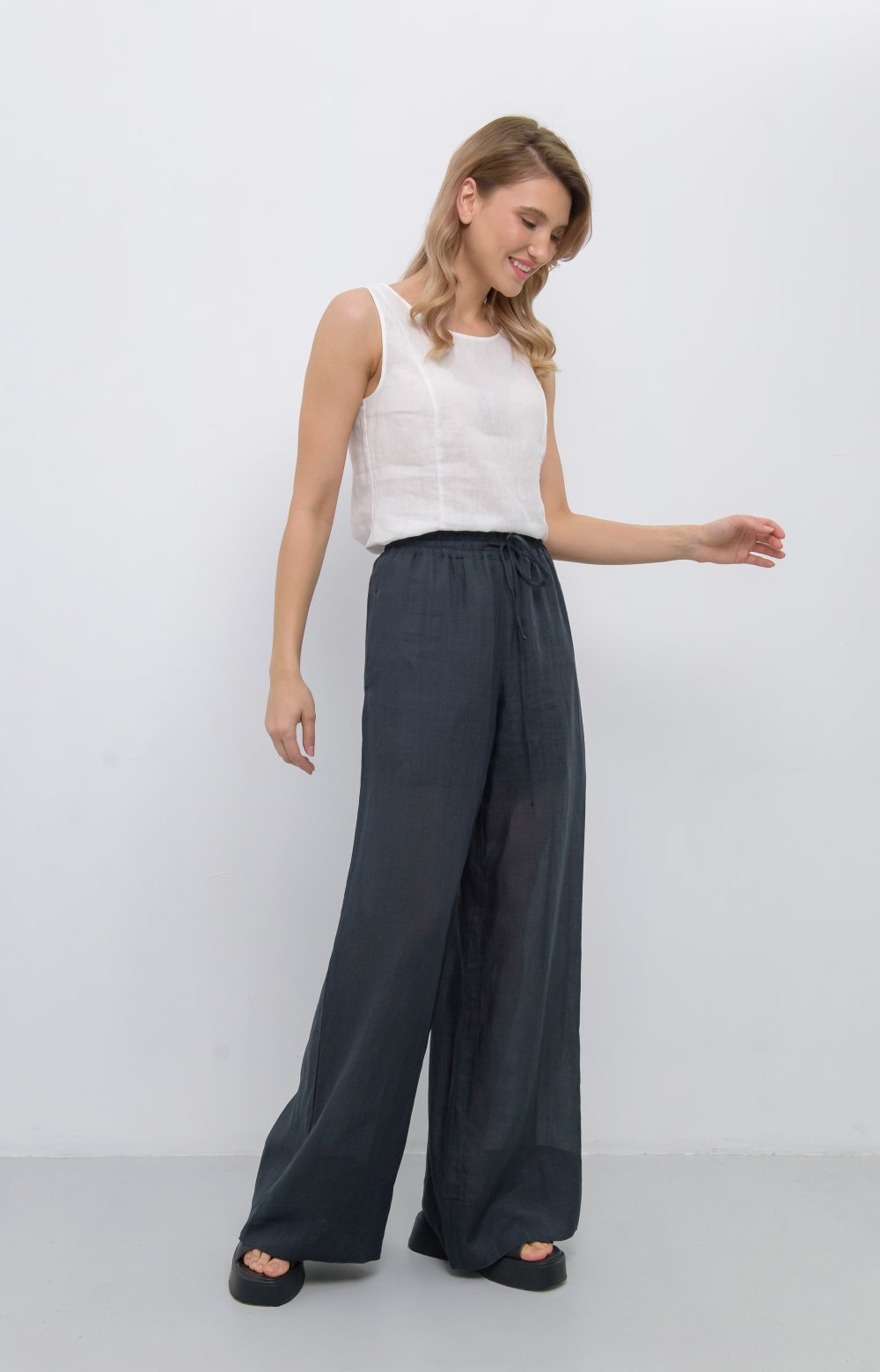 Брюки ЛЕОНОР 01188Y черный