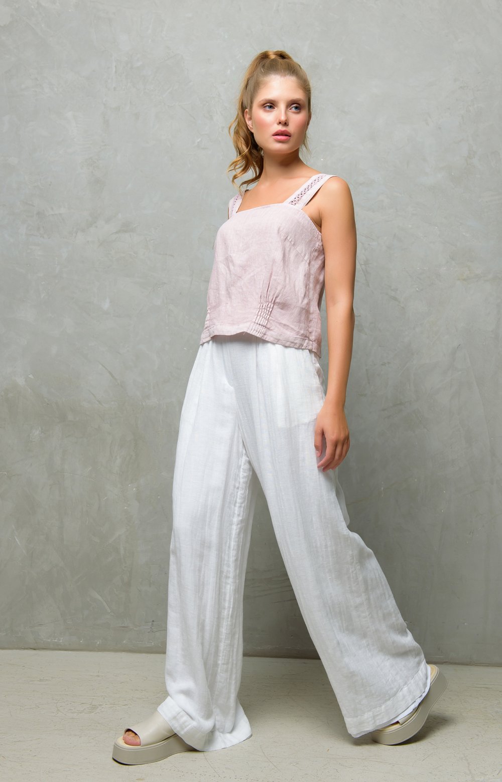 Брюки КАЙРОН 01136Y белый