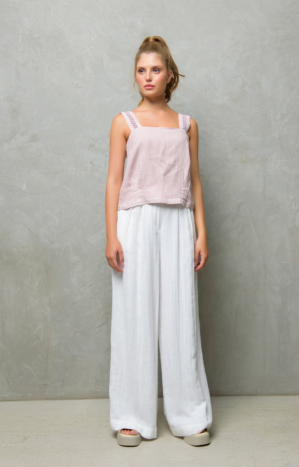 Брюки КАЙРОН 01136Y белый