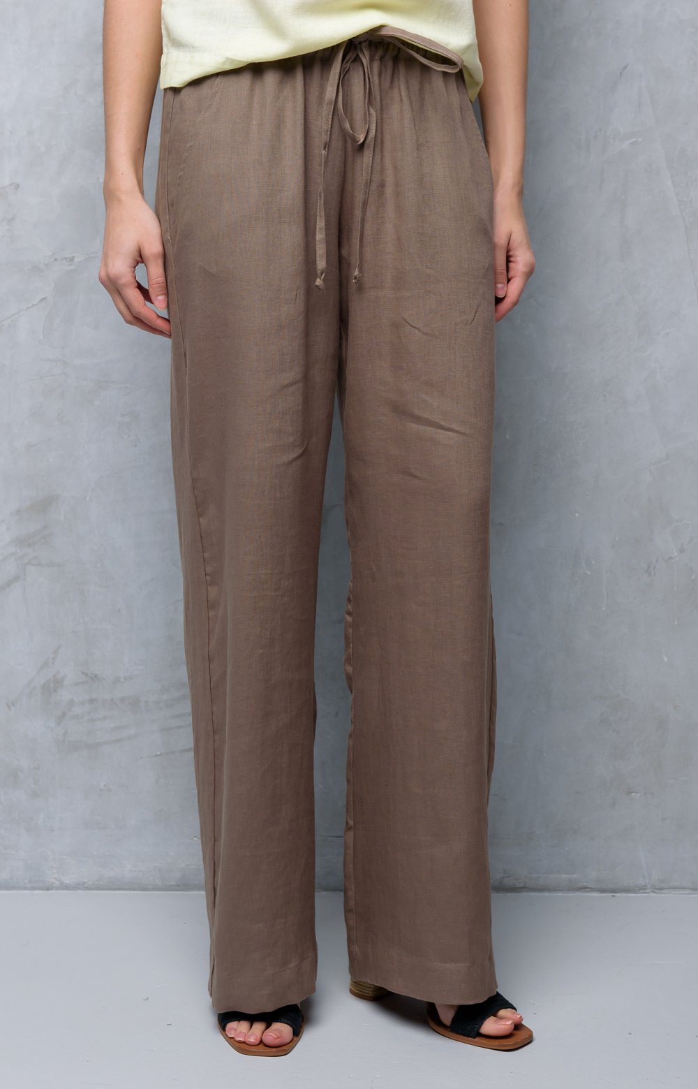 Брюки ЛИНО 01085Y какао