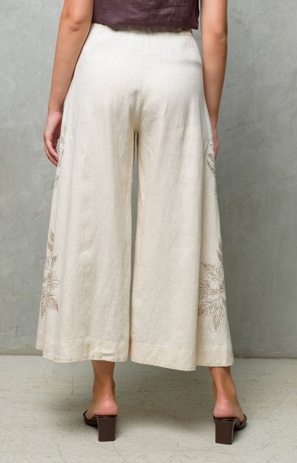 Брюки ПРАДА 01177Y экрю