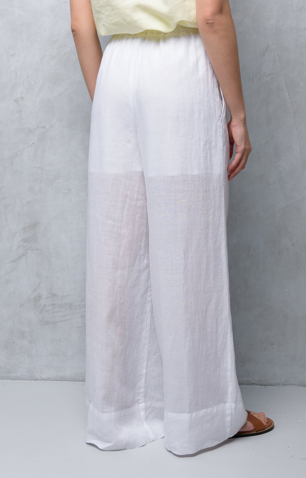 Брюки ЛЕОНОР 01188Y белый