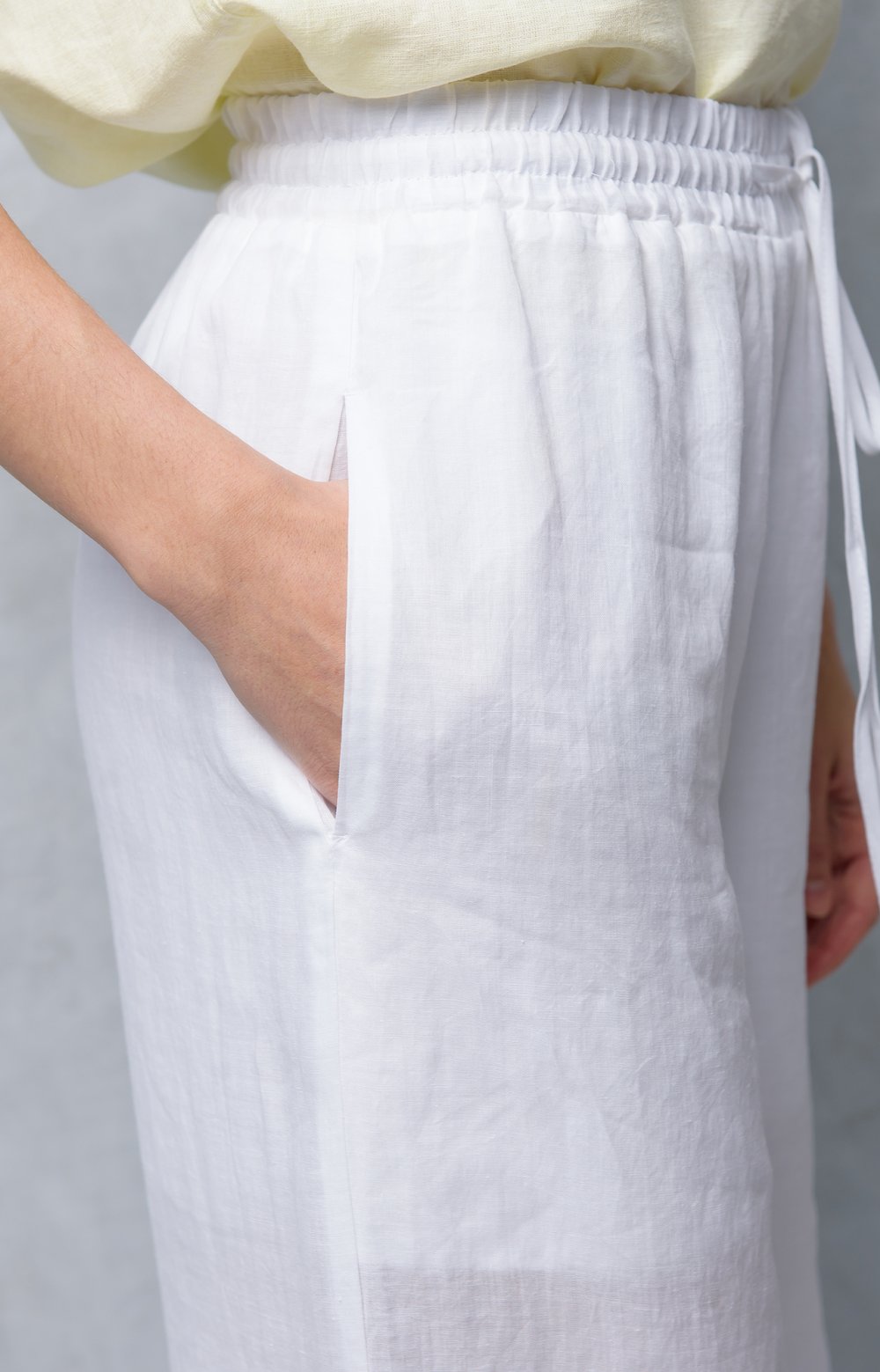 Брюки ЛЕОНОР 01188Y белый