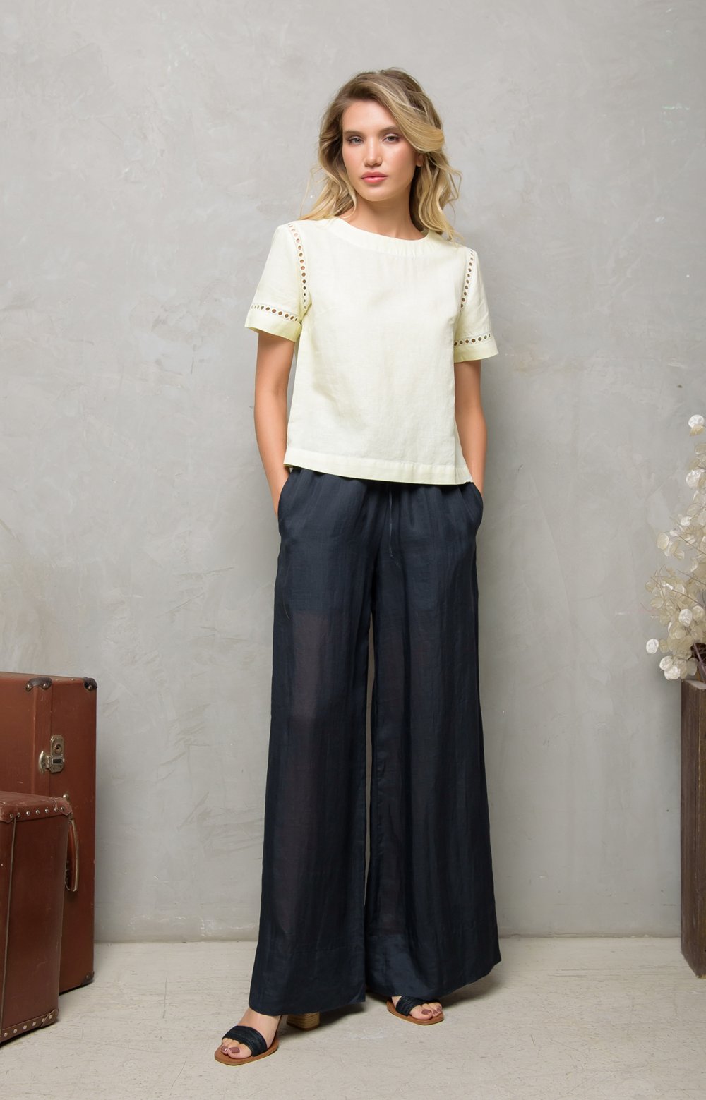 Брюки ЛЕОНОР 01188Y черный