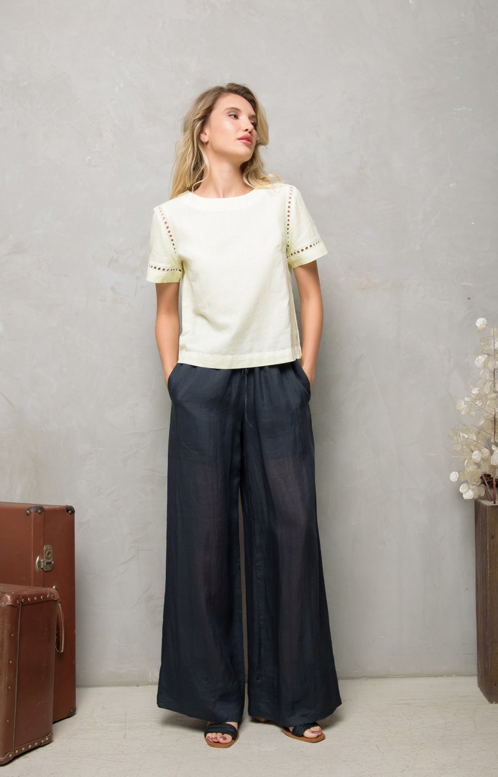 Брюки ЛЕОНОР 01188Y черный