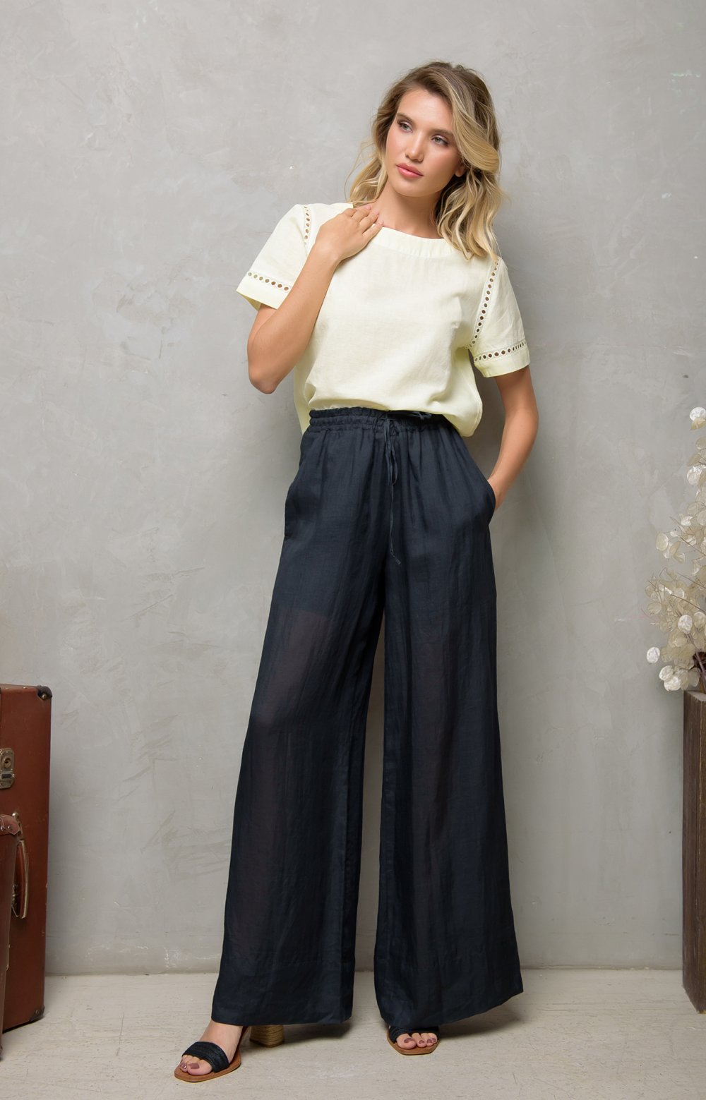 Брюки ЛЕОНОР 01188Y черный