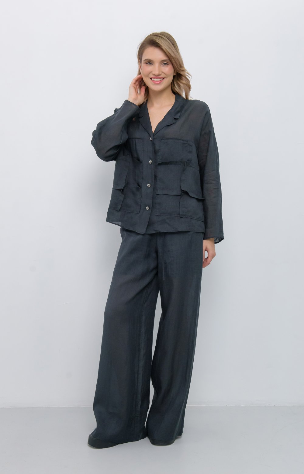 Брюки ЛЕОНОР 01188Y черный