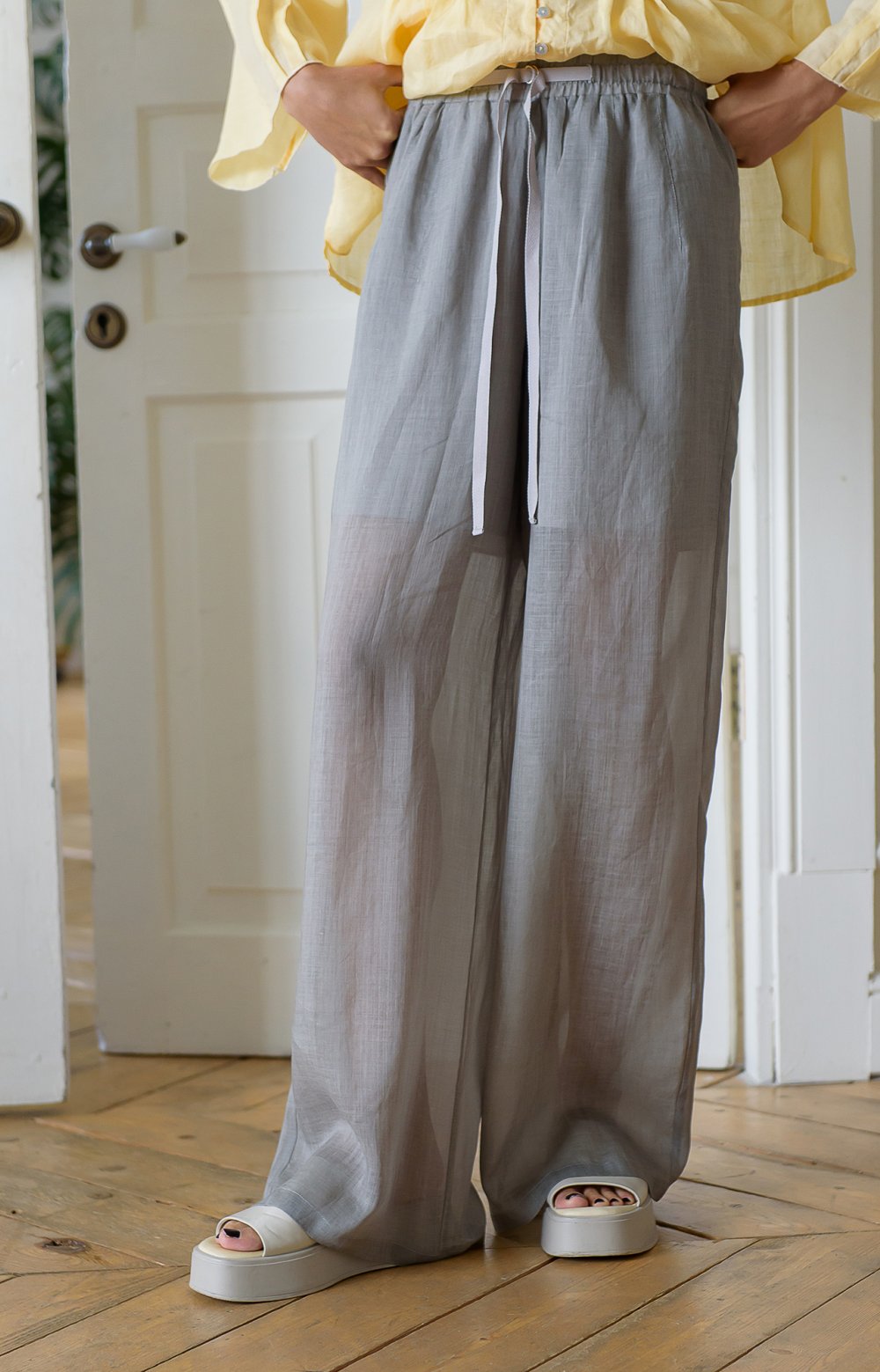 Брюки Марни 01387AA серый