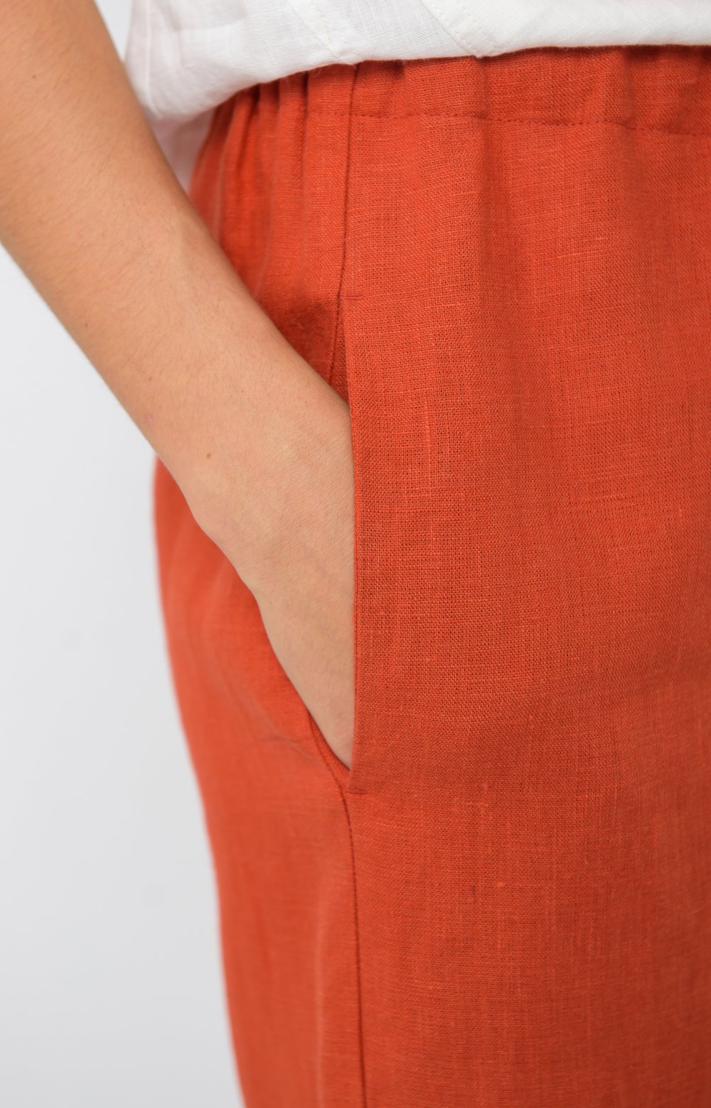 Брюки СИНГАПУР 01379AA терракотовый