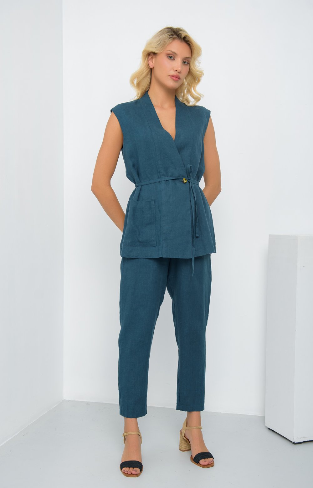 Брюки ЭДУАРД 01580AA морская волна