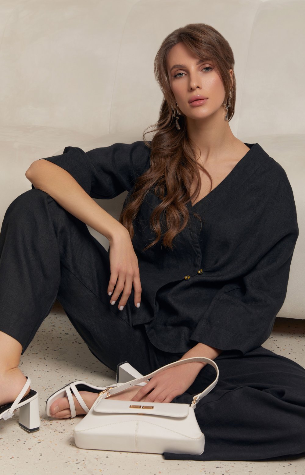 Брюки СИНГАПУР 01379AA черный