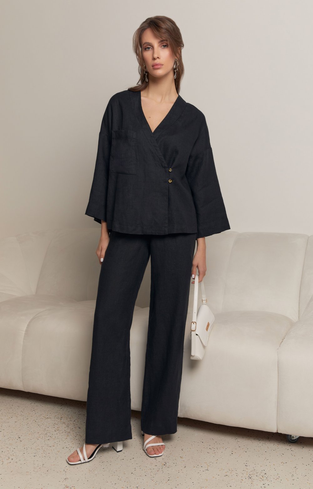 Брюки СИНГАПУР 01379AA черный