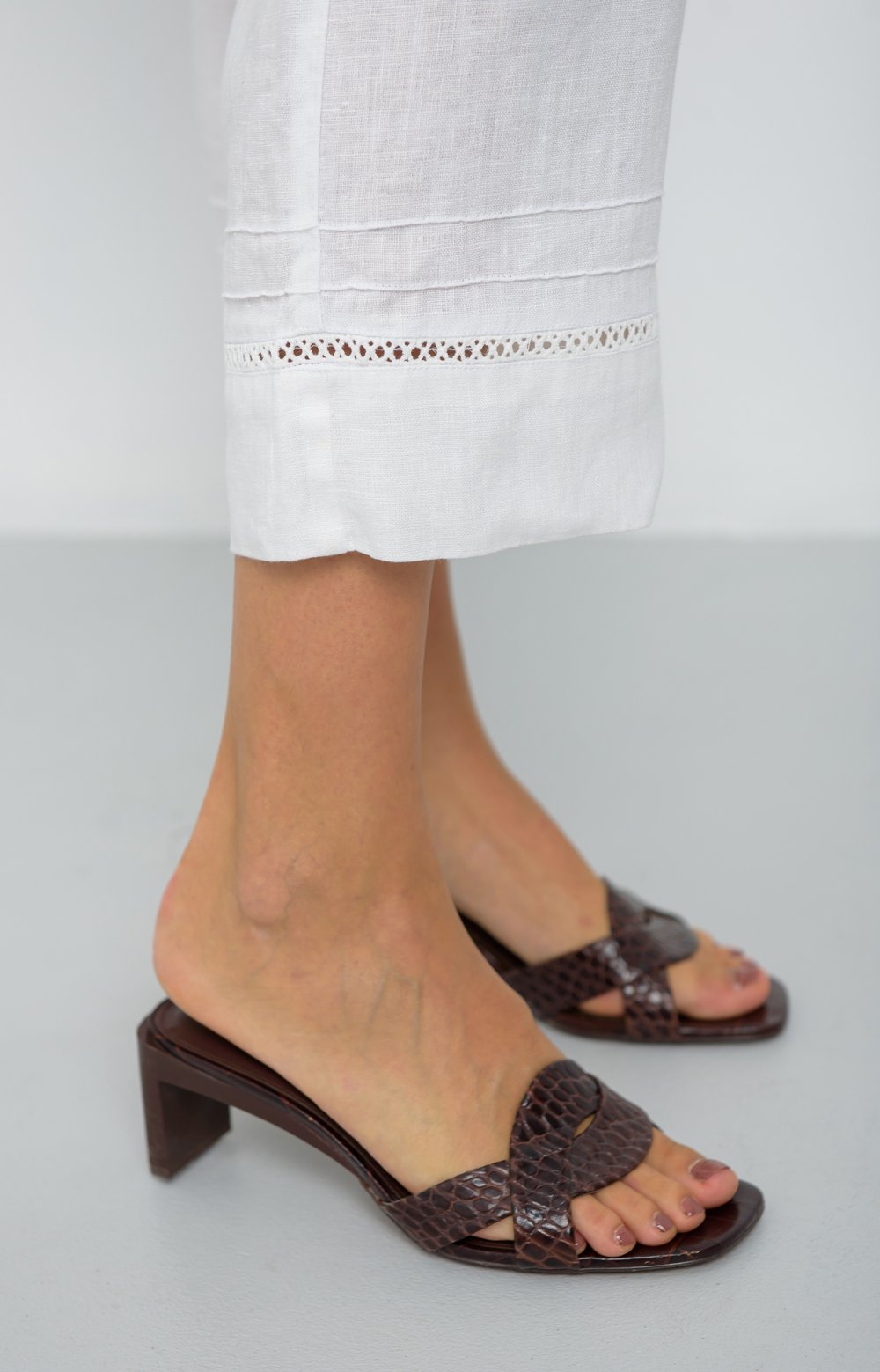 Брюки КСАНДЕР 01376AA белый