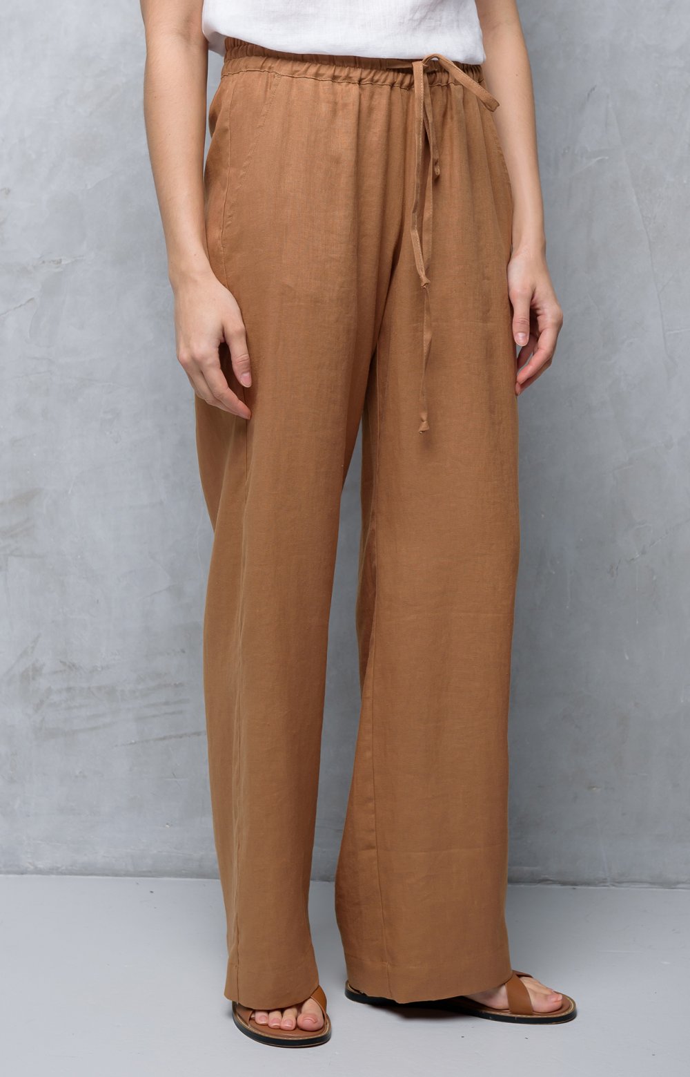 Брюки ЛИНО 01085Y карамельный