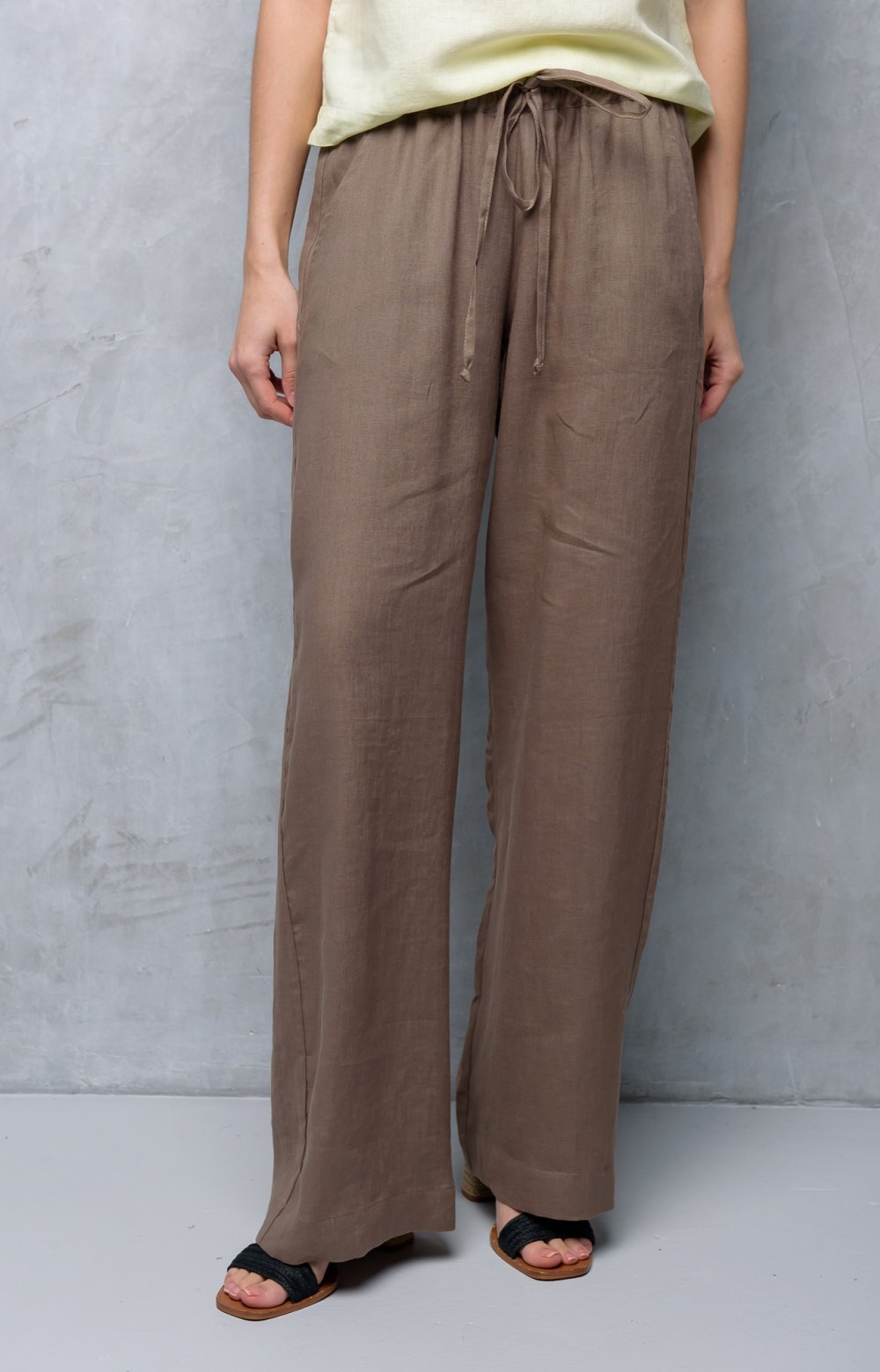 Брюки ЛИНО 01085Y какао