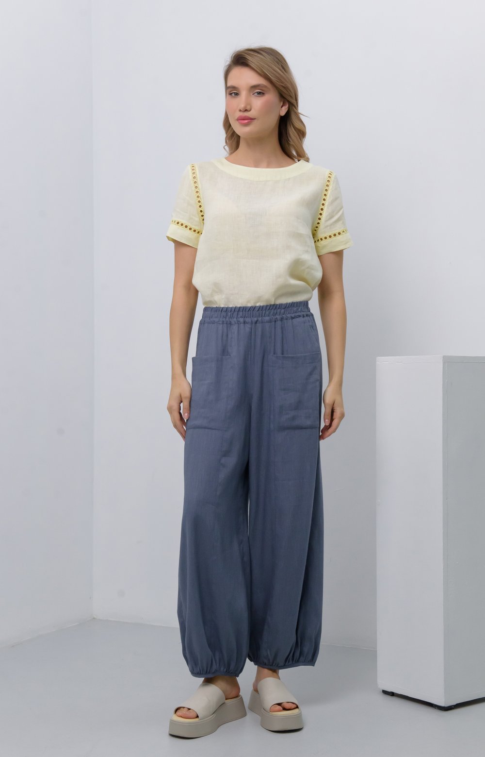 Брюки АЛИЯ 01355AA синий