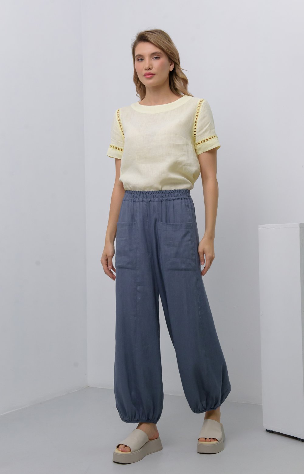 Брюки АЛИЯ 01355AA синий