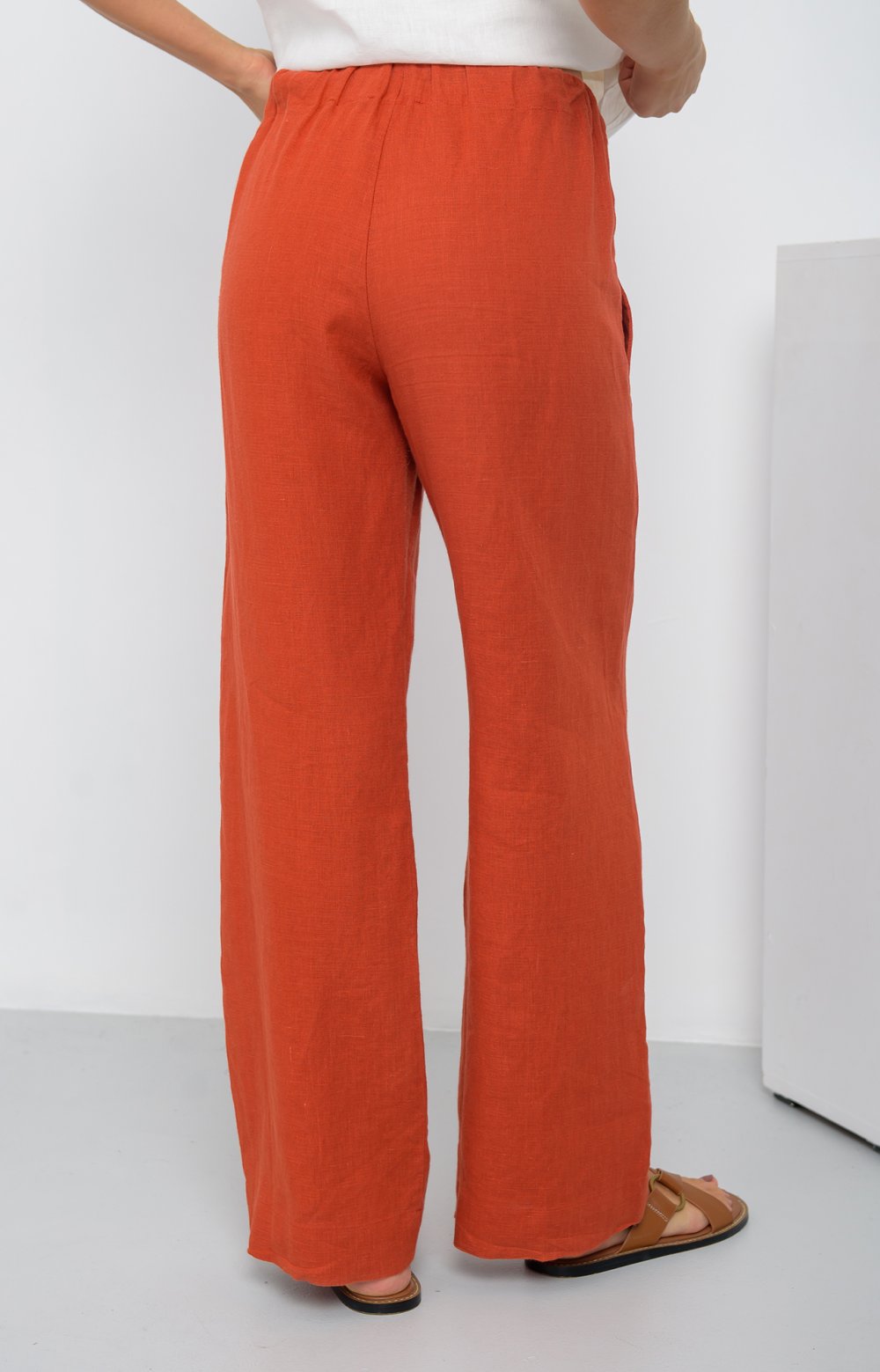 Брюки СИНГАПУР 01379AA терракотовый