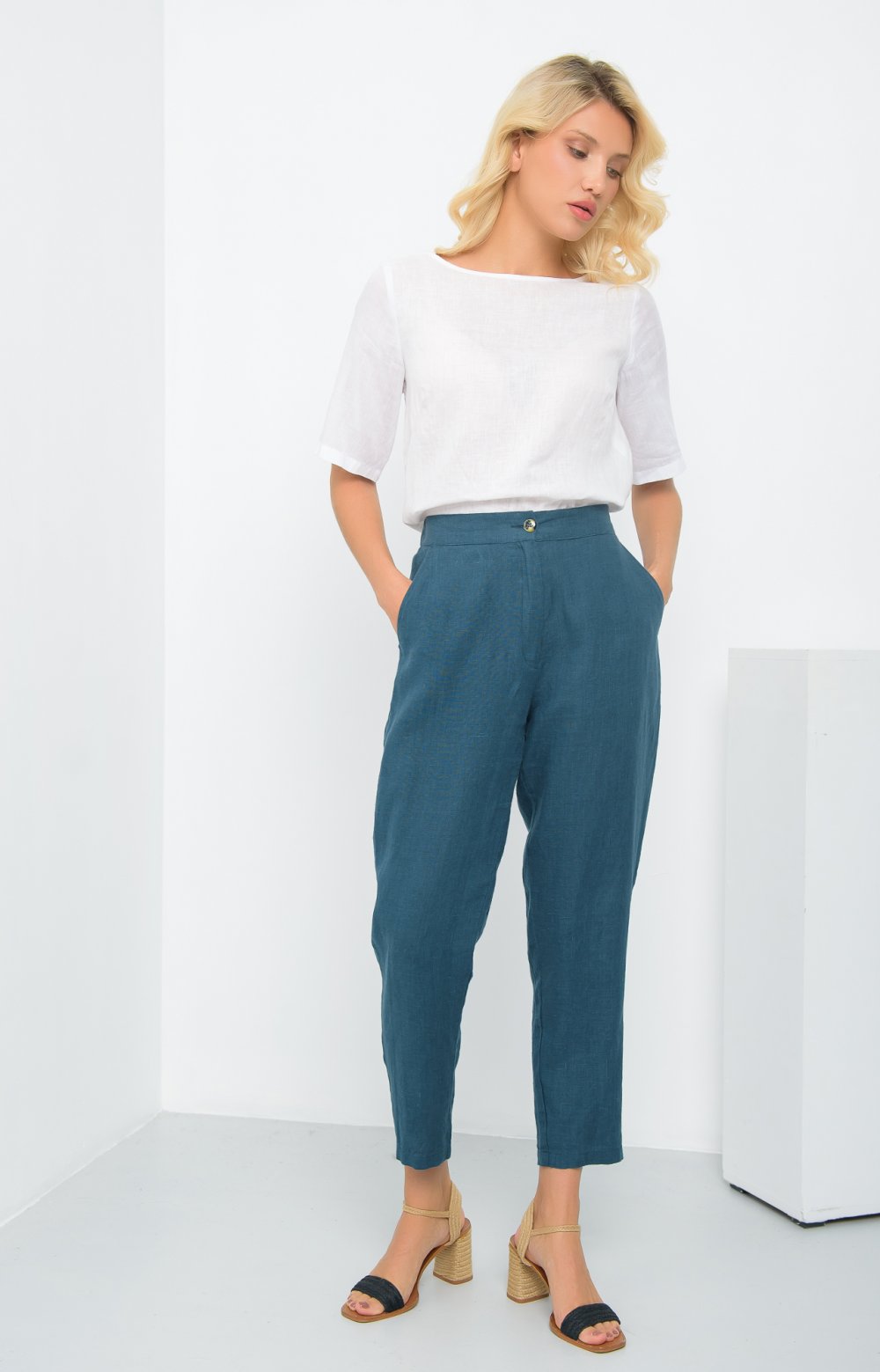 Брюки ЭДУАРД 01580AA морская волна