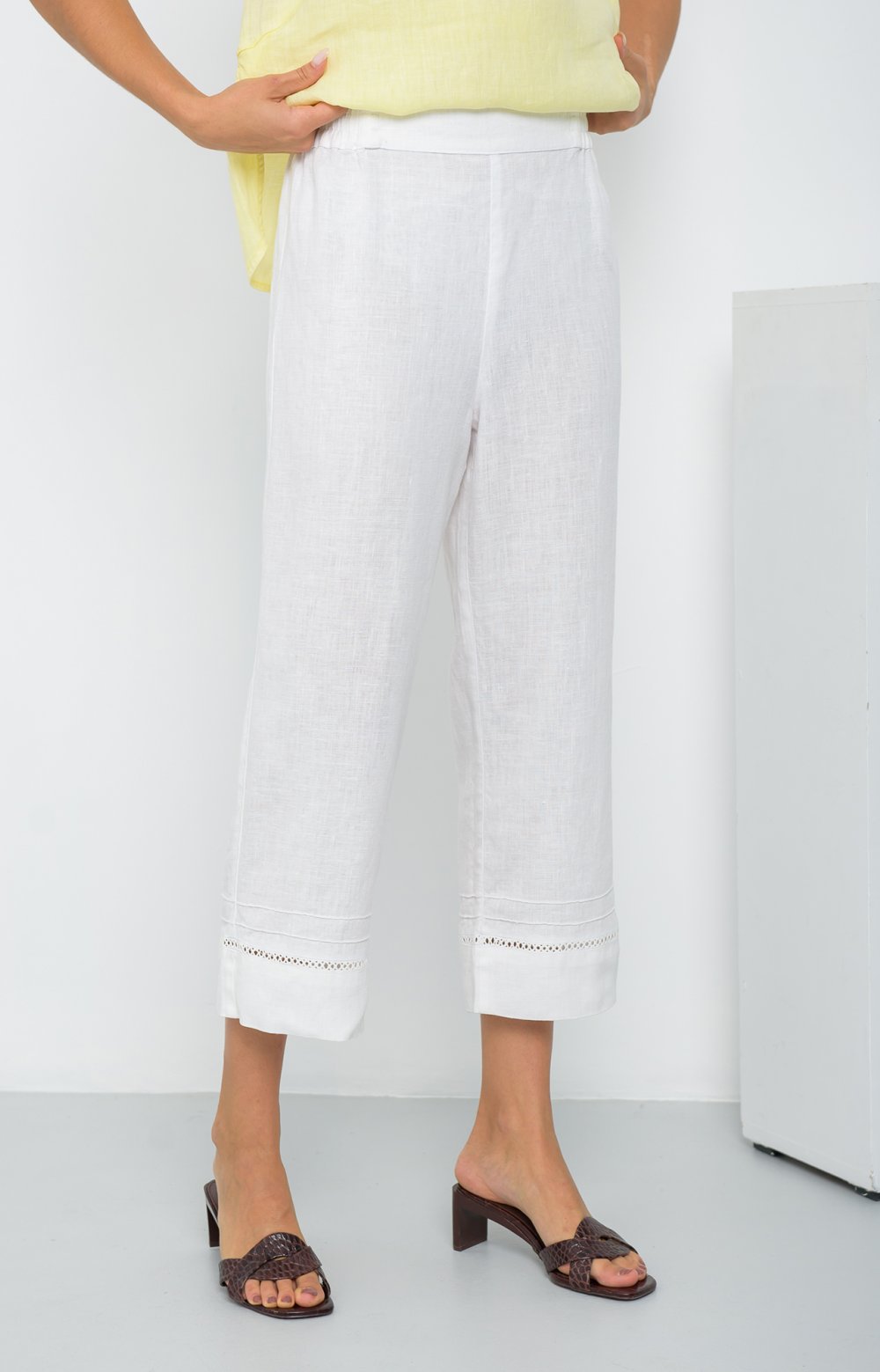 Брюки КСАНДЕР 01376AA белый