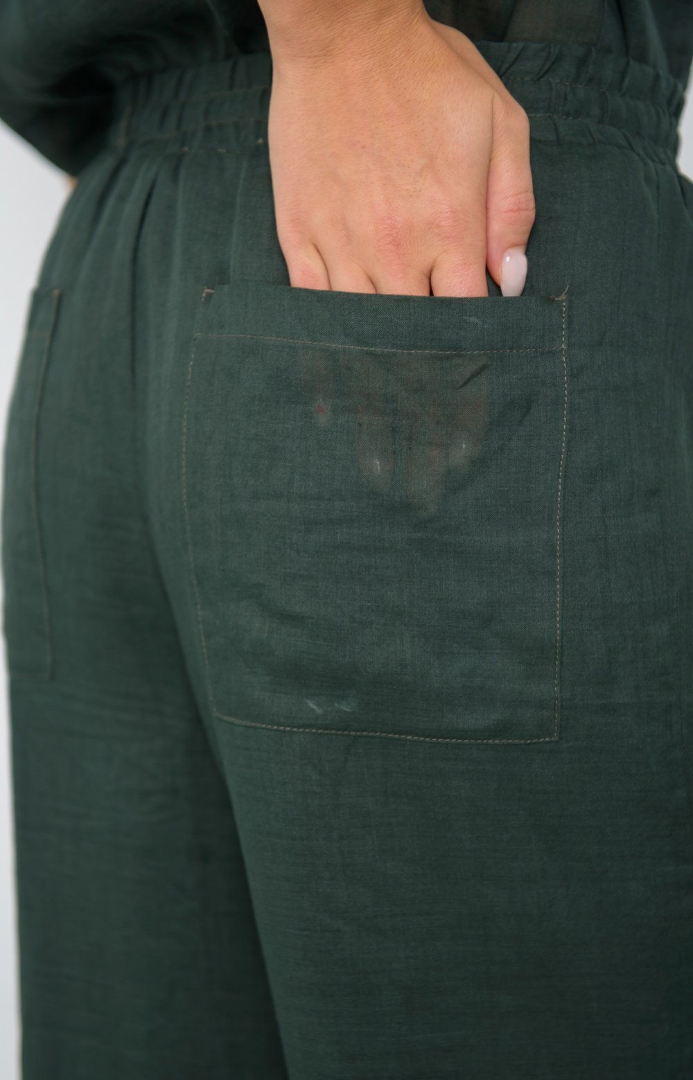 Брюки МАРНИ 01388AA зеленый