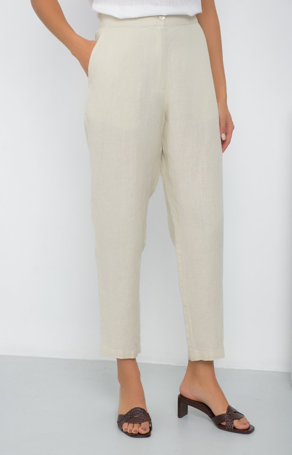 Брюки ЭДУАРД 01580AA тофу