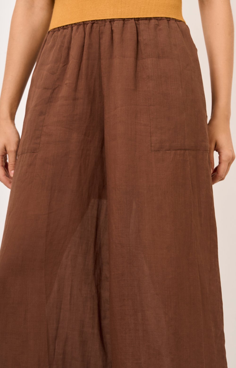 Брюки ЭЛИОР 01559C коричневый