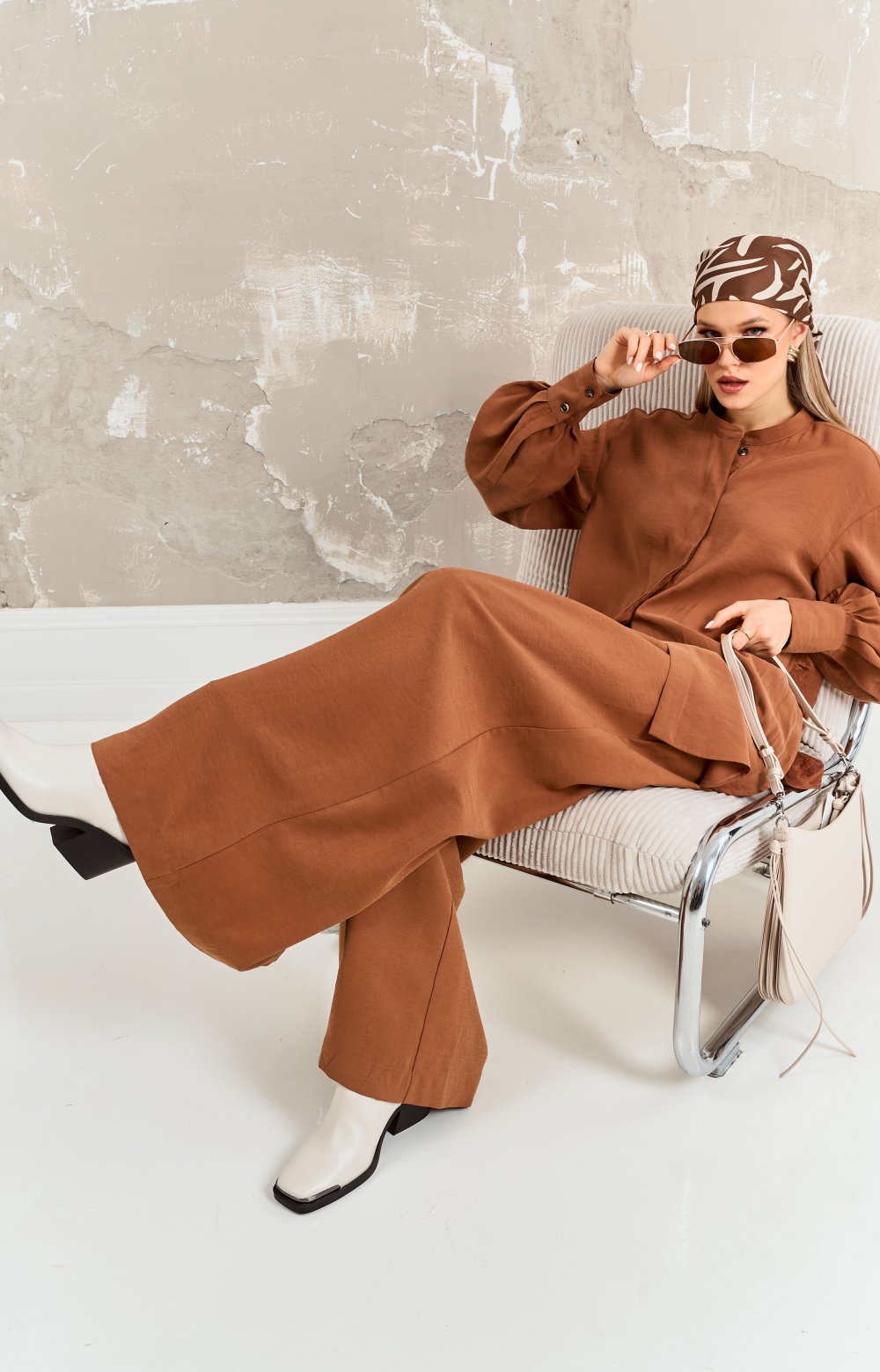 Брюки ЧИКАГО 01162ВВ терракотовый