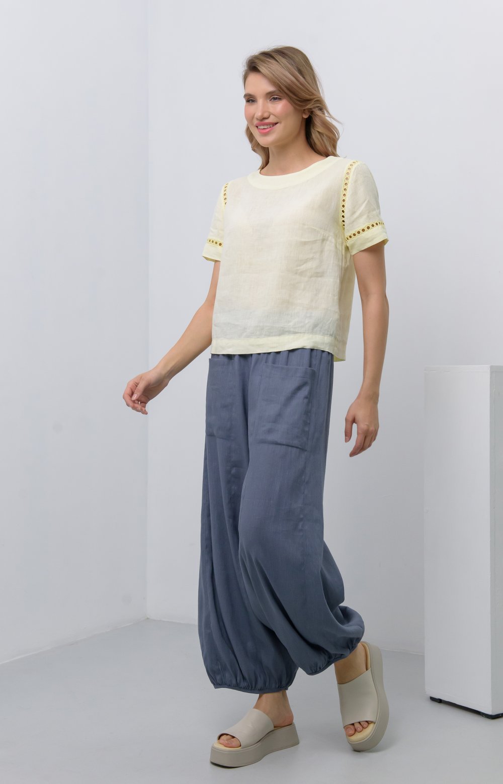 Брюки АЛИЯ 01355AA синий