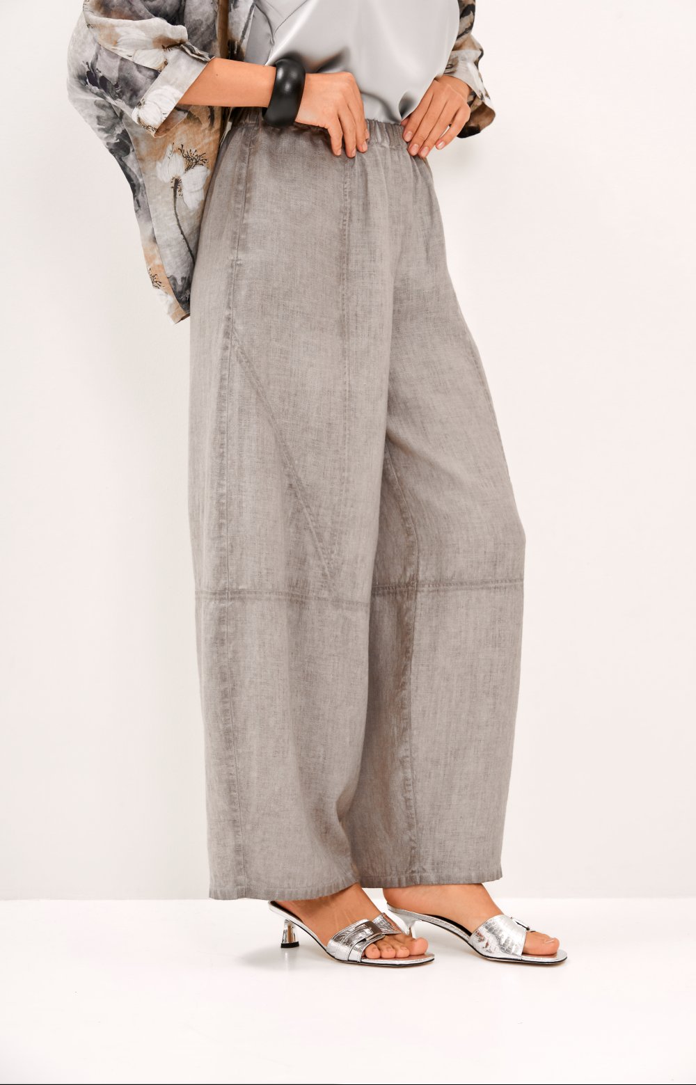 Брюки ФЛОРИС 01569C серый