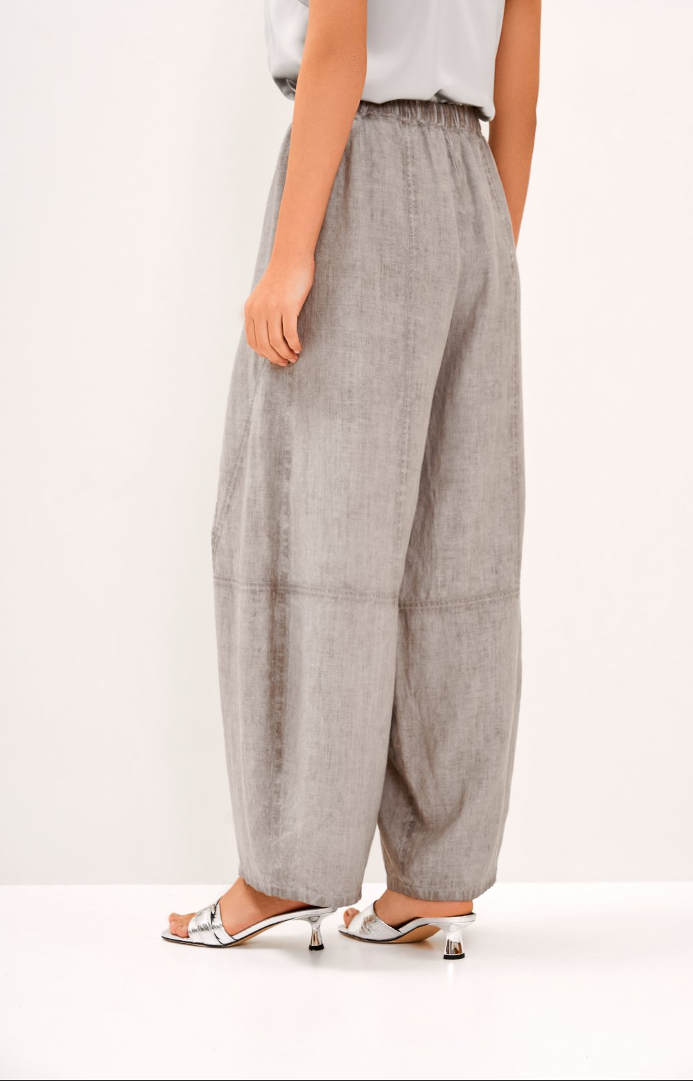 Брюки ФЛОРИС 01569C серый